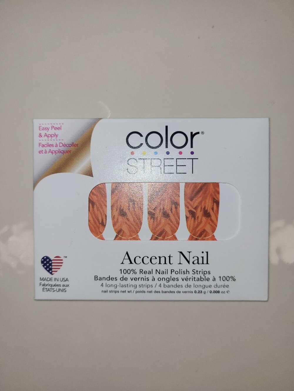 5 for $25 - Color Street Poison Spark nail polish strips (accent pack)